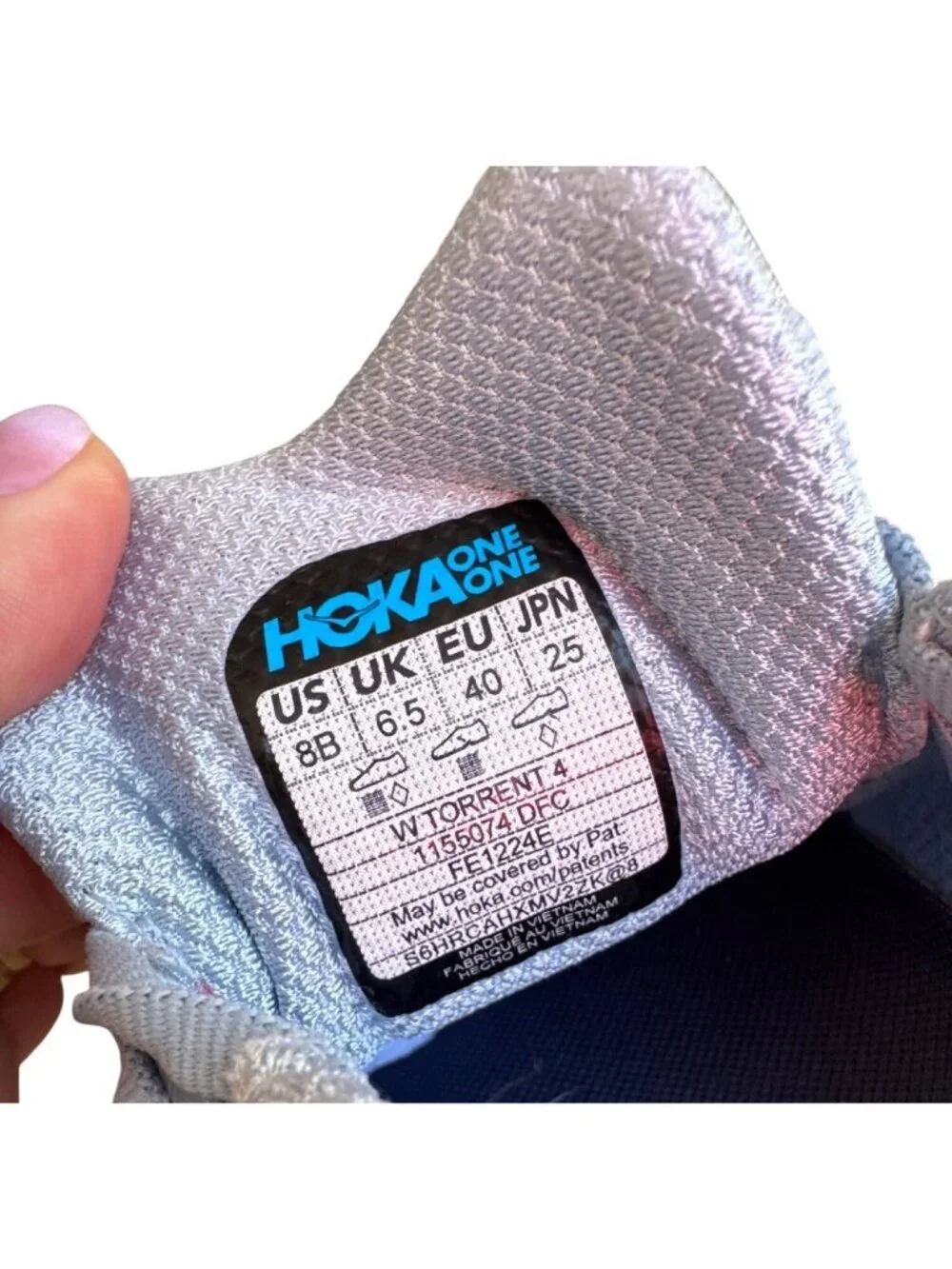 Hoka Torrential 4 Trail Runner Size 8 Women's Sneaker EU40 NWOB